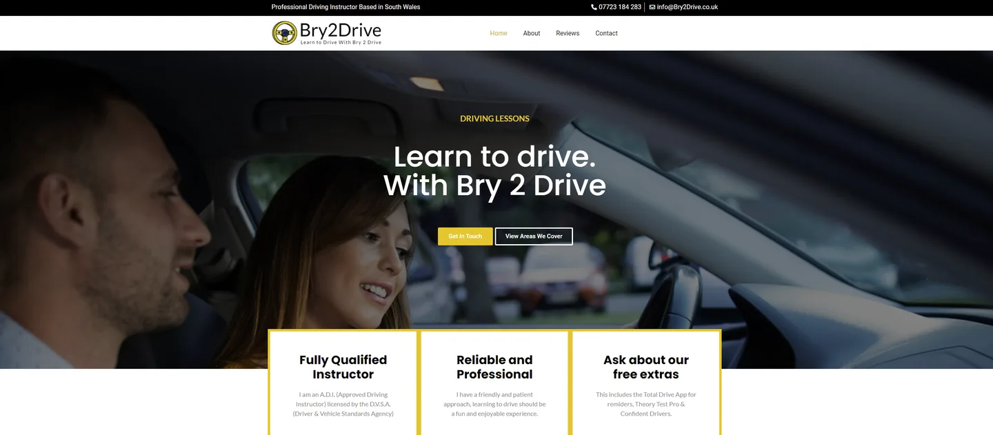 Bry2Drive website project by SmartyX
