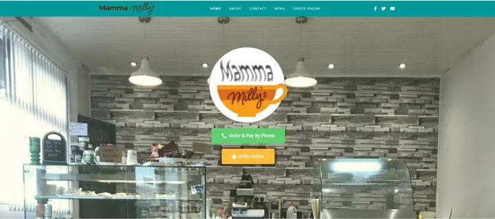 Mamma Millys retail website project designed by SmartyX