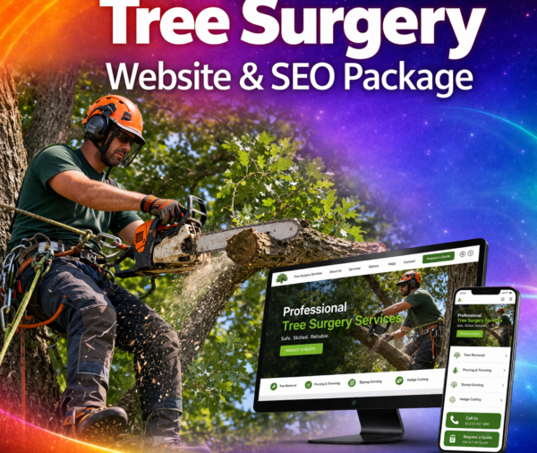 Tree Surgery Website Design Package & SEO