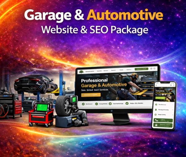 Garage & Automotive Website Package