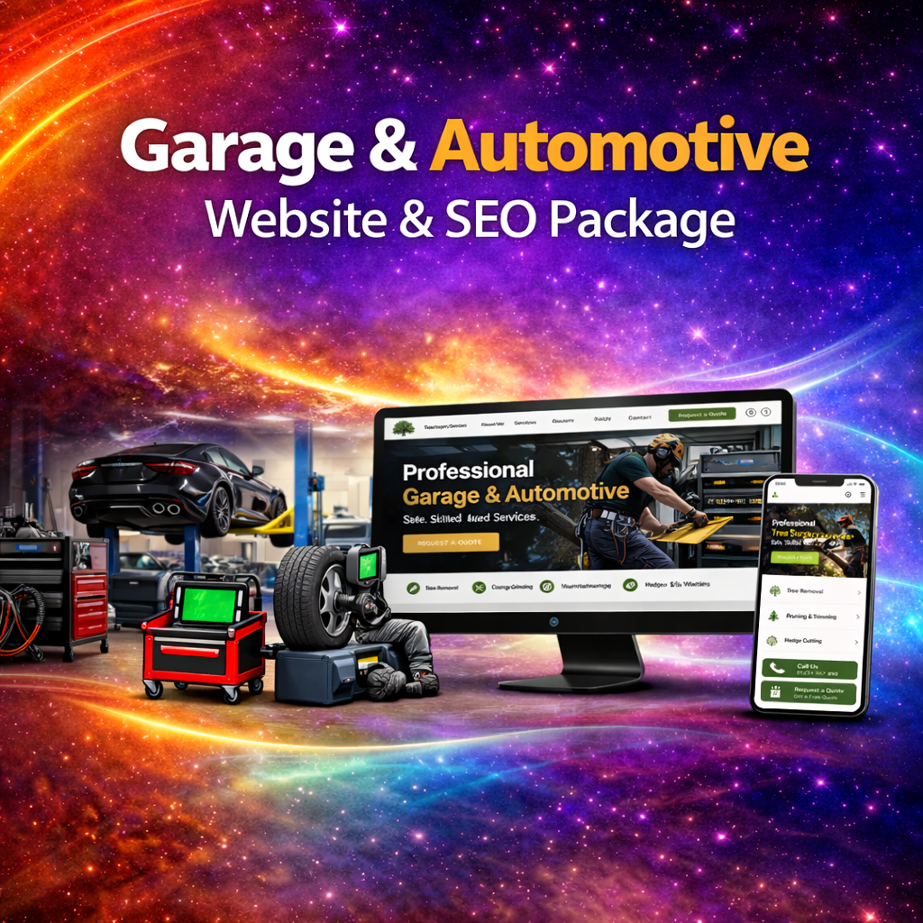 Garage & Automotive Website Package
