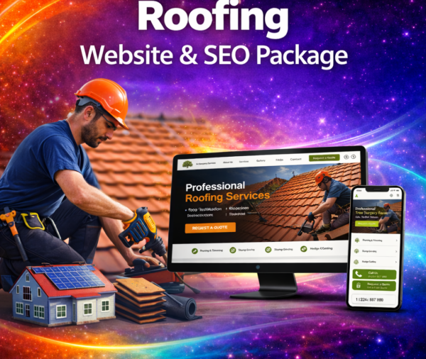 Roofing Website Design Package