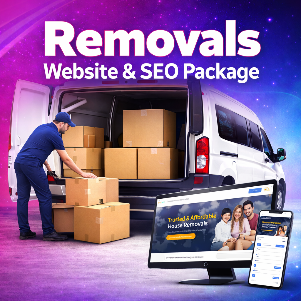 Removals Website Design & SEO Pacakge