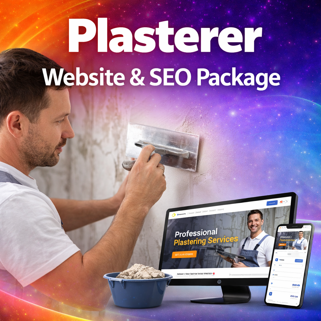 Plasterer Website Design