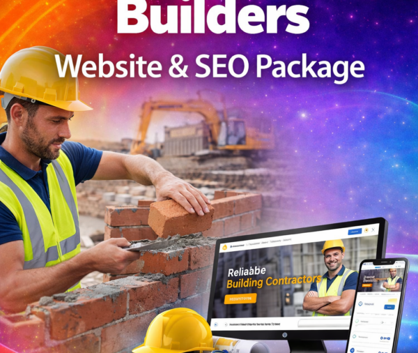 Builers and construction website design package
