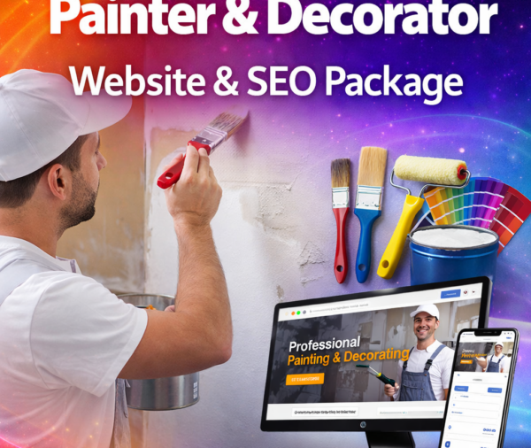 Painter and decorator website and optimisation package