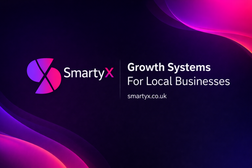 SmartyX growth systems for local businesses website design and SEO services UK