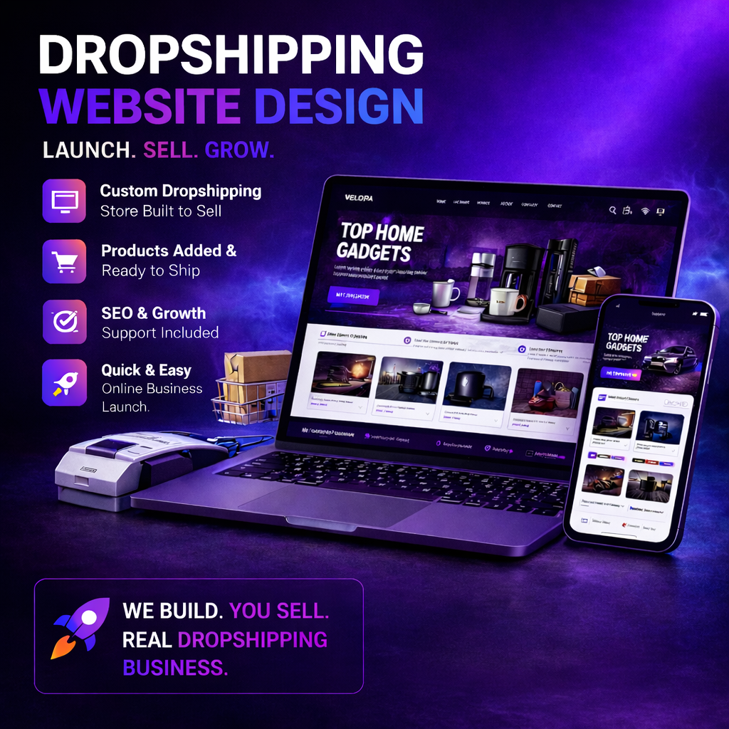 Dropshipping Website Design Package